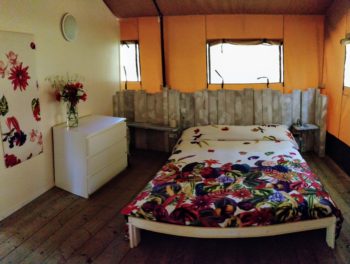safari tent bedroom 1