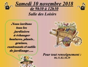 affiche jardi troc 10 novembre 2018 fond bicolore